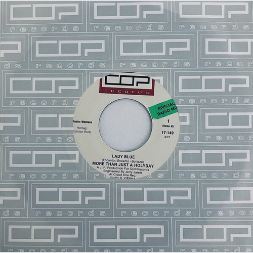 More Than Just A Holyday* - Lady Blue (7", Single)