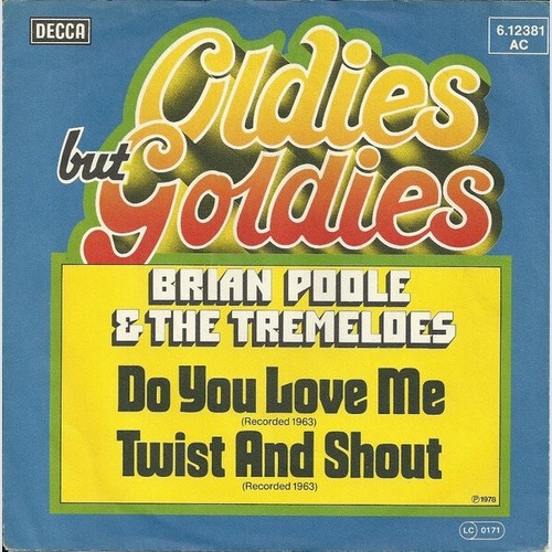 Brian Poole & The Tremeloes - Do You Love Me / Twist And Shout (7", Single, RE)