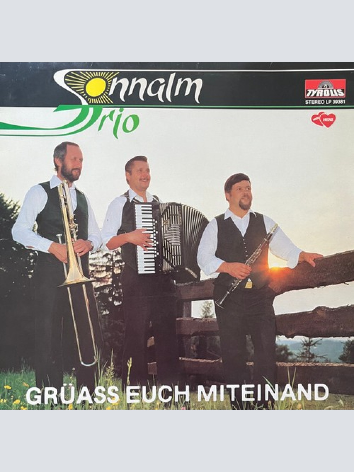 Sonnalm Trio - Grüass Euch Miteinand (LP, Album)