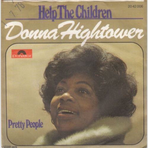 Donna Hightower - Help The Children (7", Single)