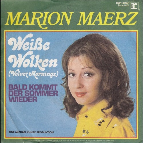 Marion Maerz - Weiße Wolken (Velvet Mornings) (7", Single)