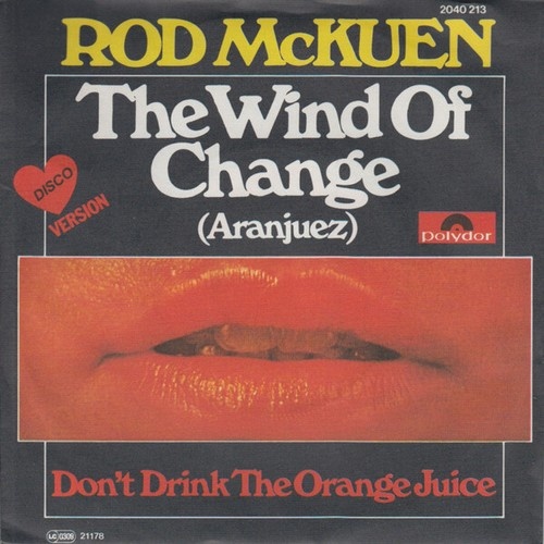 Rod McKuen - The Wind Of Change (Aranjuez) (7", Single)