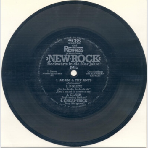 Various - "New Rock" Rockwärts In Die 80er Jahre (Flexi, 7")