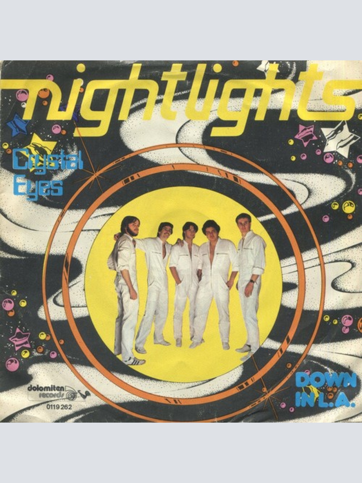 Nightlights (2) - Crystal Eyes / Down To L.A.  (7", Single)