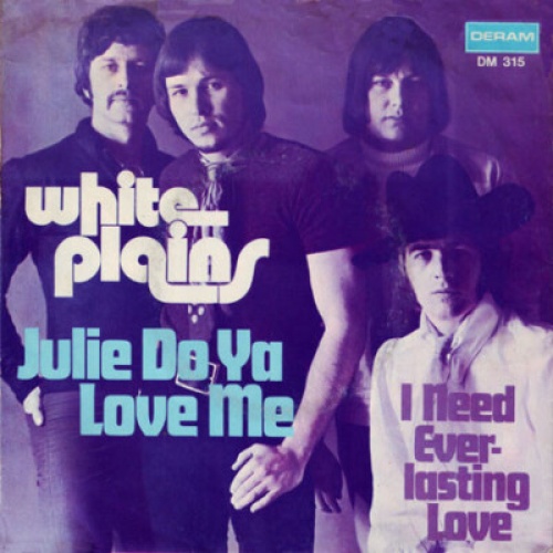 White Plains - Julie Do Ya Love Me (7", Single, Promo)