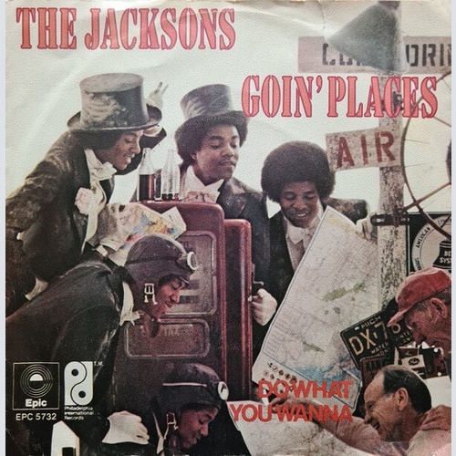 The Jacksons - Goin' Places (7", Single)