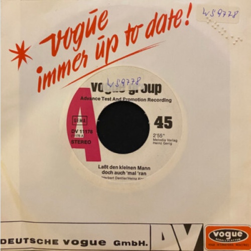 Herbert Dentler - Laßt Den Kleinen Mann Doch Auch 'Mal 'Ran / Einmal Möcht' I...