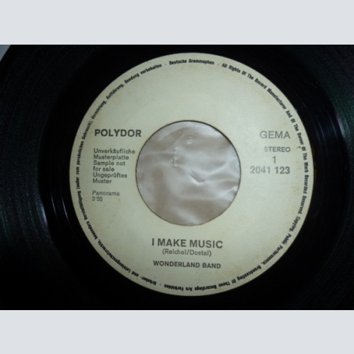 Wonderland (8) - I Make Music / Heya Donna Leya (7", Single, Promo)