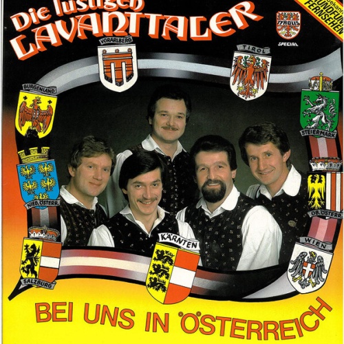 Die Lustigen Lavanttaler - Bei Uns In Österreich  (LP)