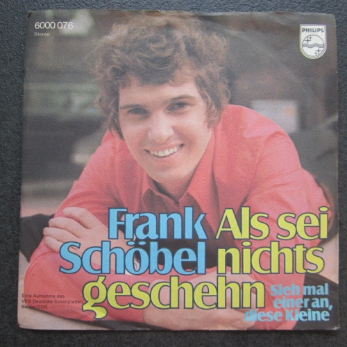Single / Frank Schöbel ‎– Als Sei Nichts Geschehn / DE Press /