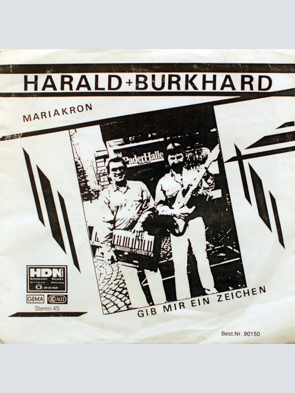 Harald & Burkhard - Mariakron (7", Single)