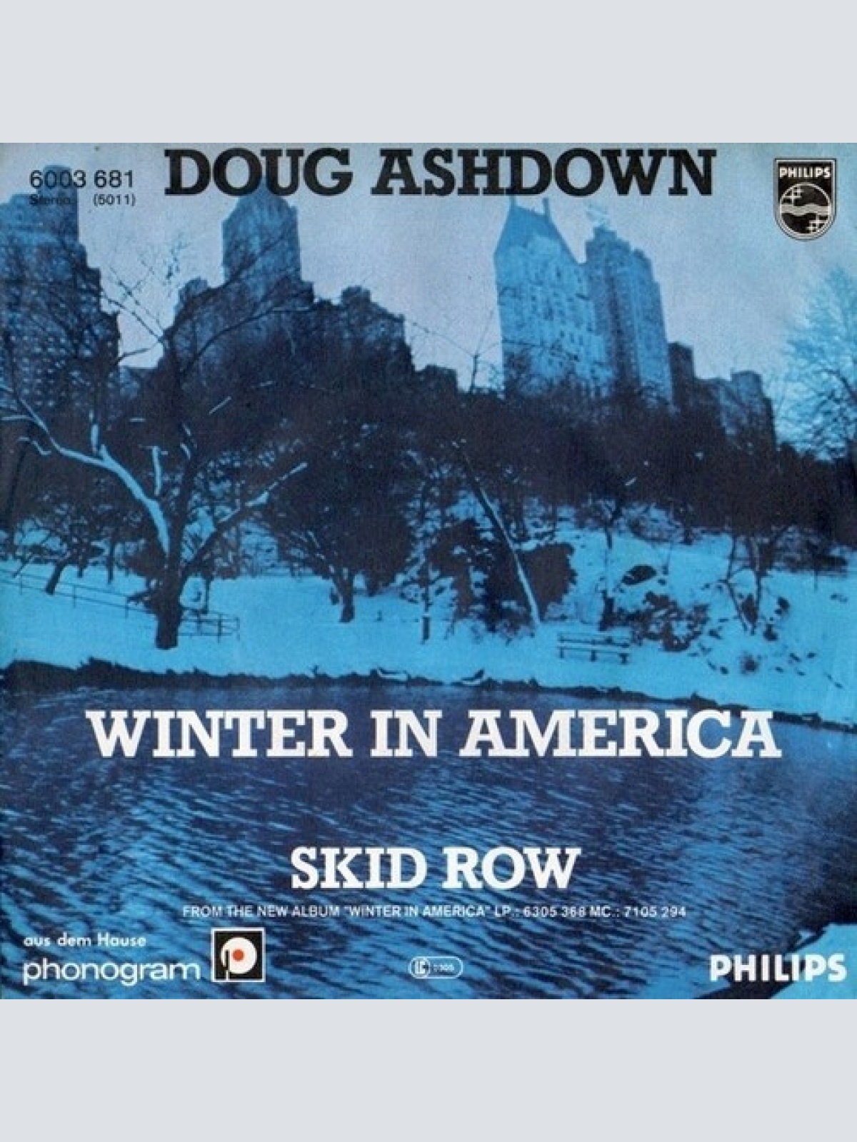 Doug Ashdown - Winter In America (7", RP)