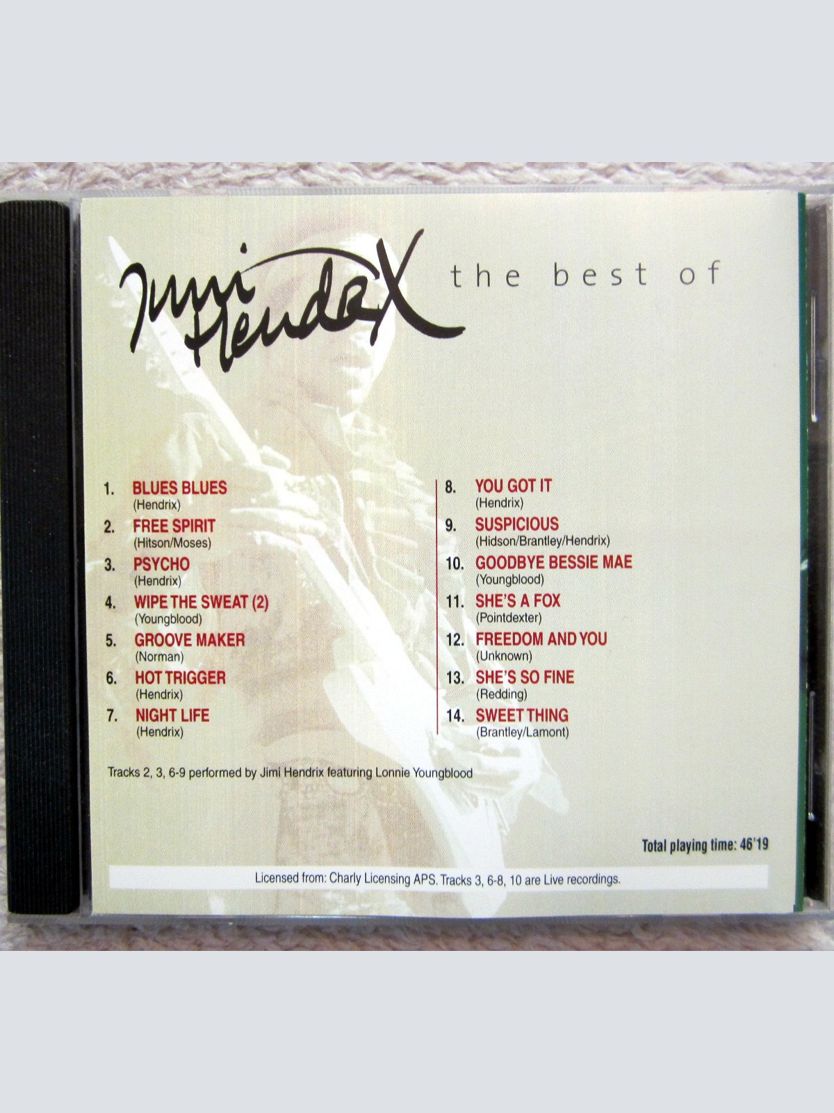 CD / JIMI HENDRIX / THE BEST OF / 2000  / RARITÄT /