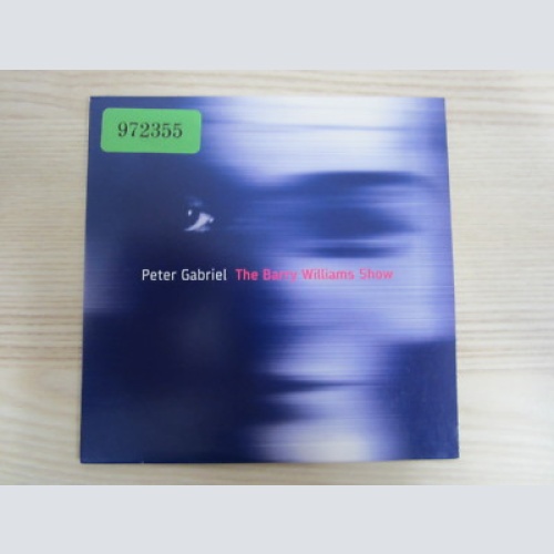 CD / PETER GABRIEL --THE BARRY WILLIAMS SHOW   / PROMO / MUSTER / RAR /