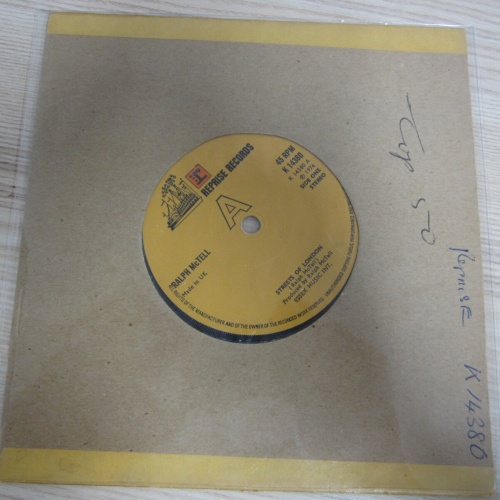 Single /   Ralph McTell ?– Streets Of London  / UK   PRESS /  RAR / 1974  /