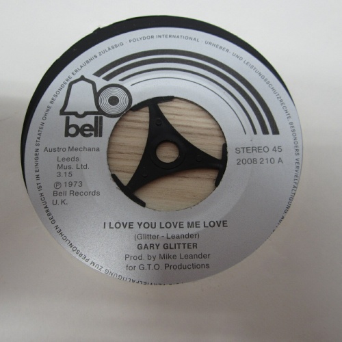 Single /   Gary Glitter ?– I Love You Love Me Love / AUT    PRESS /   RAR /