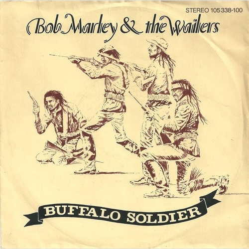 Bob Marley & The Wailers - Buffalo Soldier (7", Single)