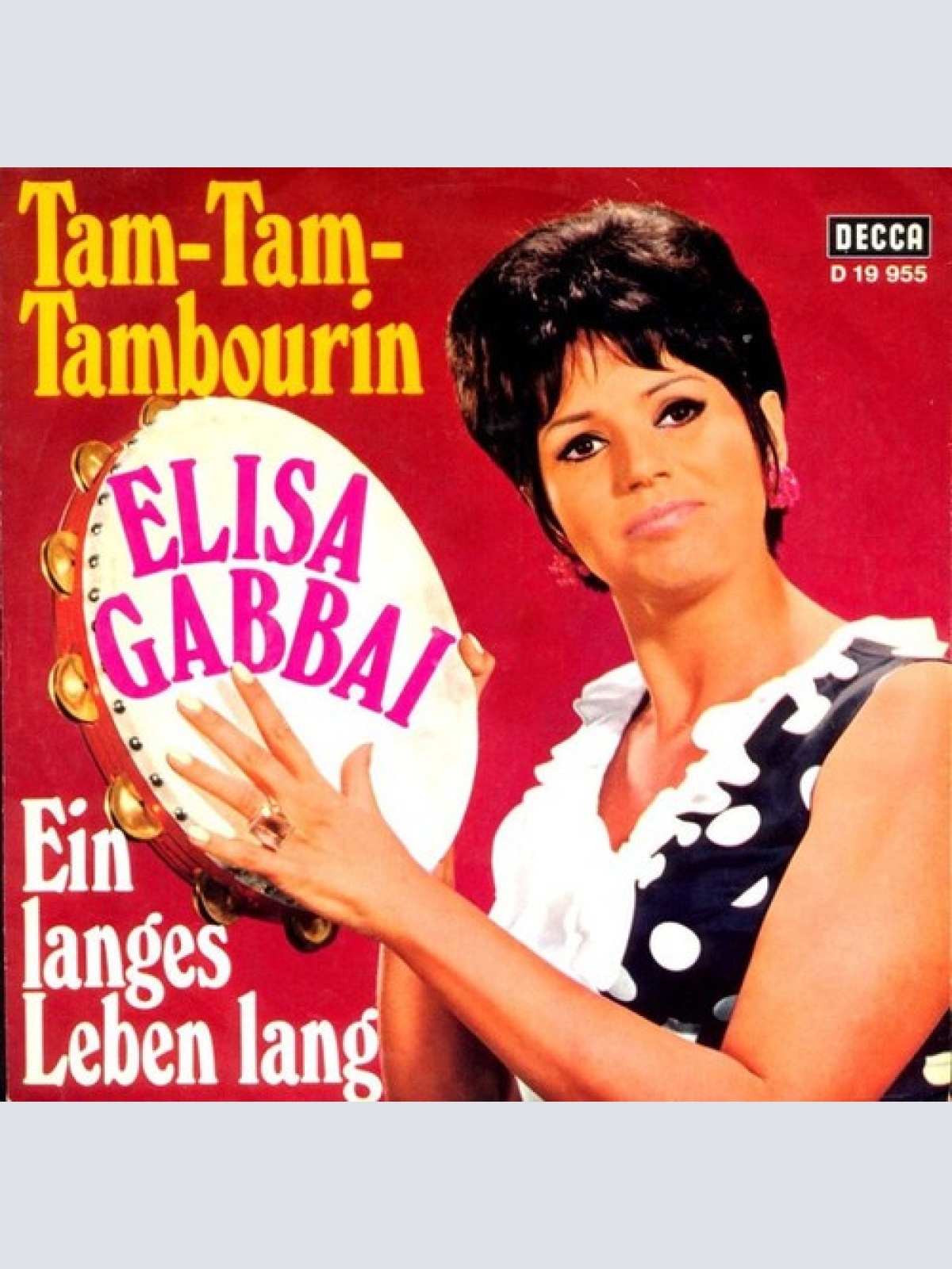 Elisa Gabbai - Tam-Tam-Tambourin (7", Single)