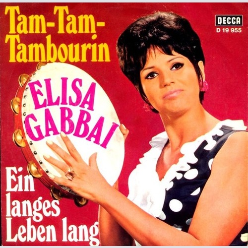 Elisa Gabbai - Tam-Tam-Tambourin (7", Single)