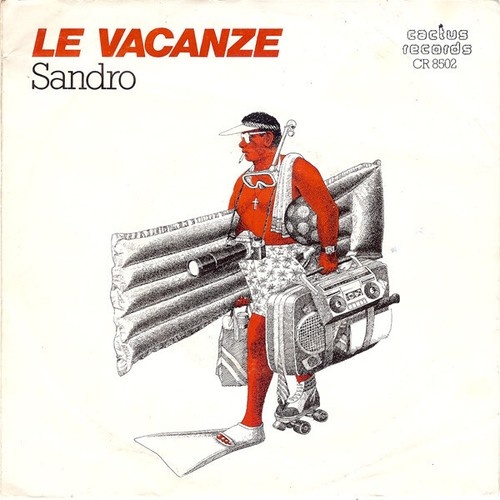 Sandro (16) / Martin Seidl - Le Vacanze / Sonnenbrand (7", Single)