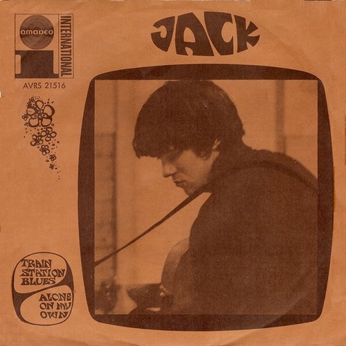 Jack Grunsky - Train Station Blues / Alone On My Own (7", Single)