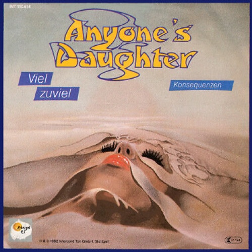 Anyone's Daughter - Viel Zuviel (7", Single)