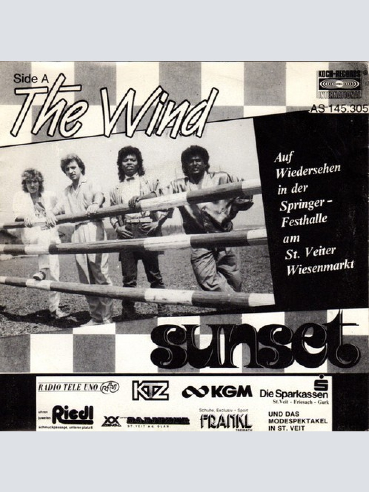 Sunset (28) - The Wind (7", Single, Promo)