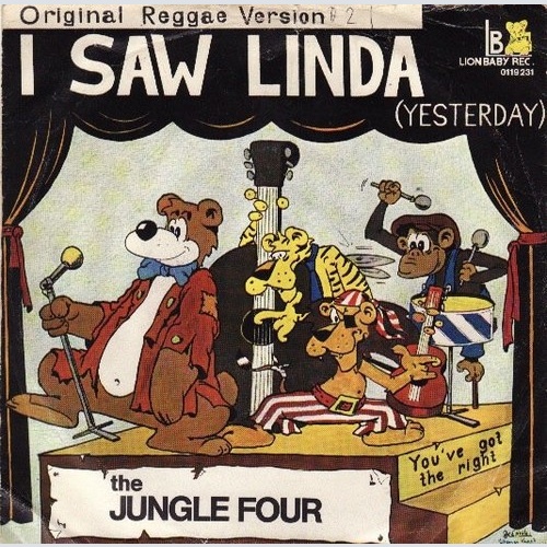 Jungle Four - I Saw Linda Yesterday (7", Single)