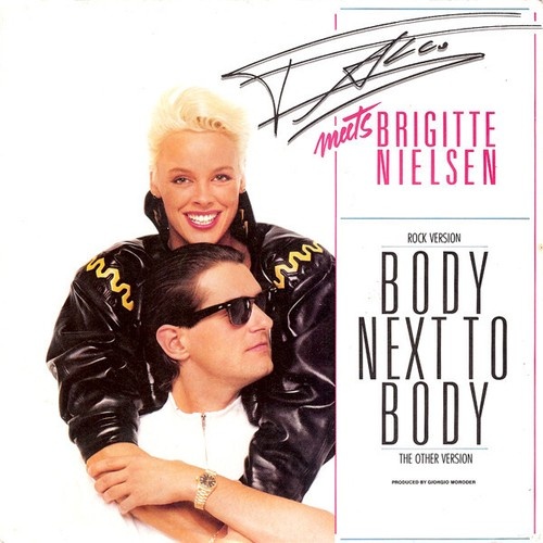 Falco Meets Brigitte Nielsen - Body Next To Body (7", Single)