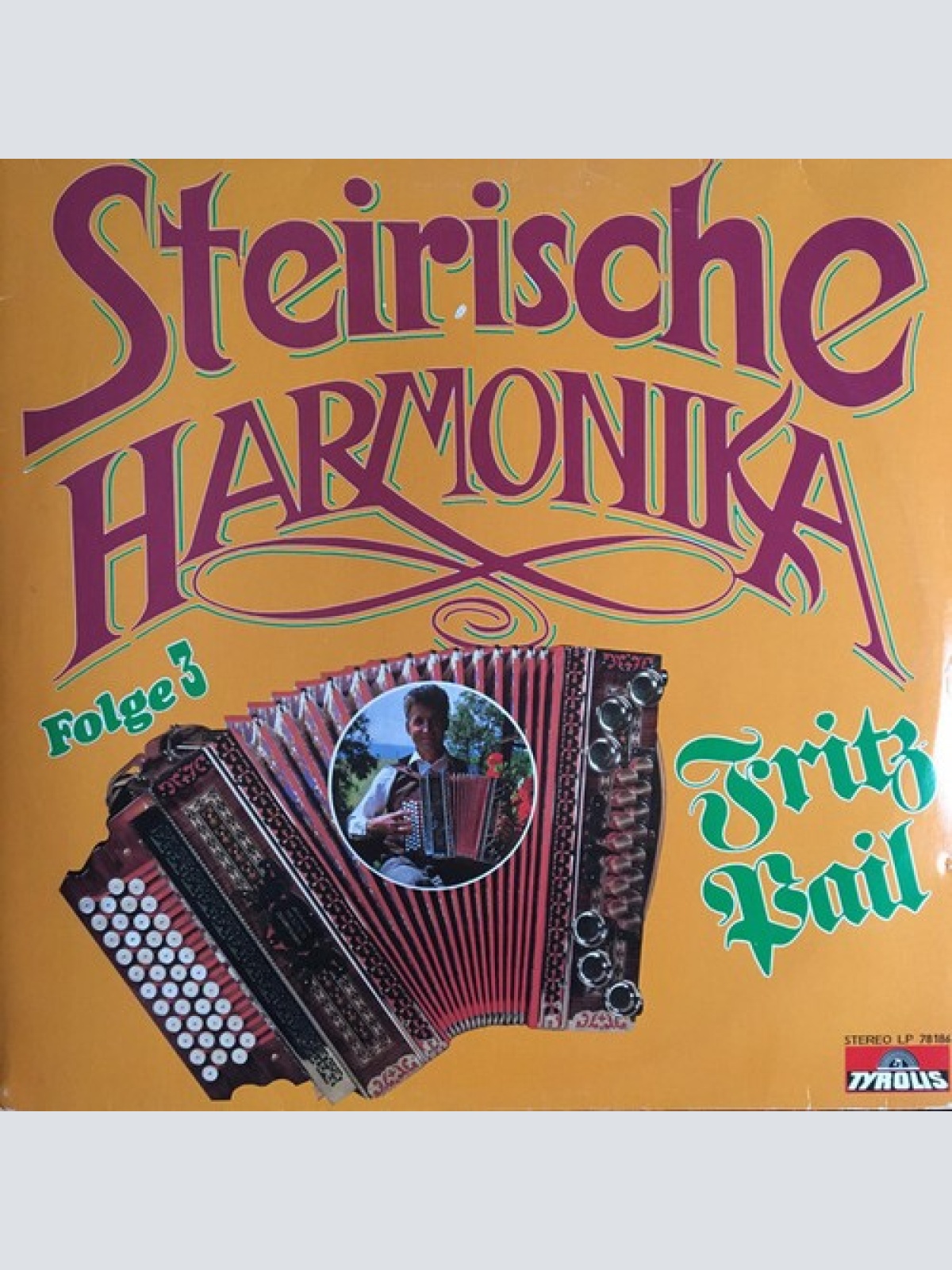 Fritz Pail - Steirische Harmonika (Folge 3) (LP)