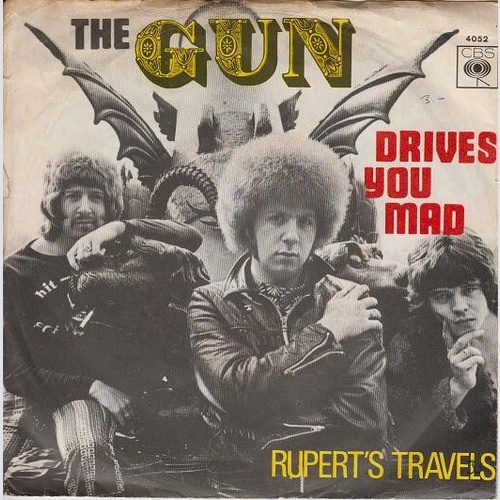 The Gun - Drives You Mad (7", Single, Mul)