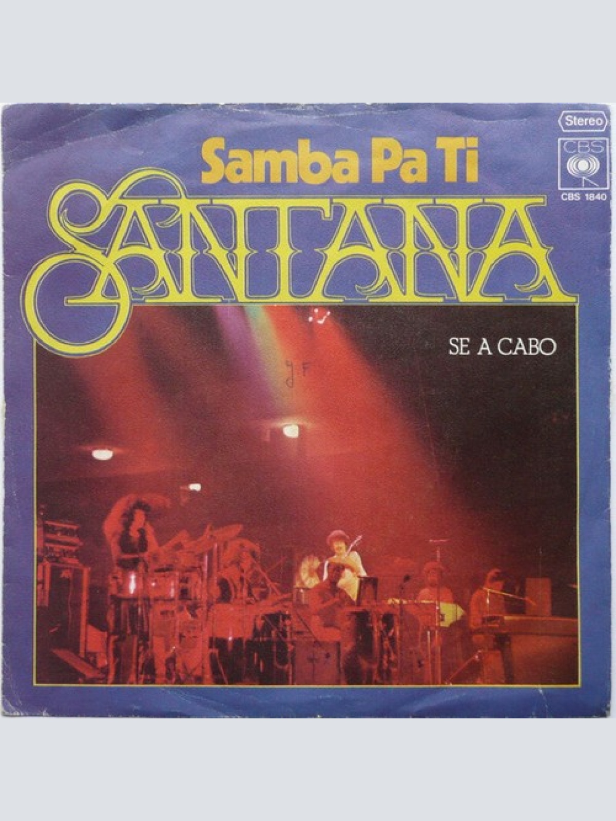 Santana - Samba Pa Ti (7", Single)
