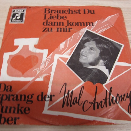 Single /   Mal Anthony ?– Brauchst Du Liebe Dann Komm  /  DE  PRESS / RARITÄT /