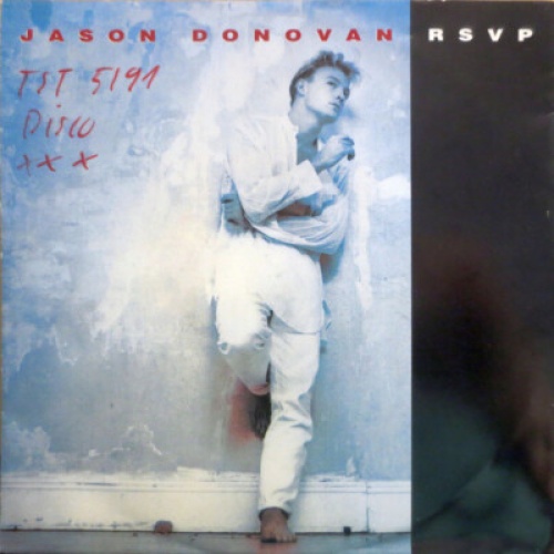 Jason Donovan - R S V P (7", Single, Sma)