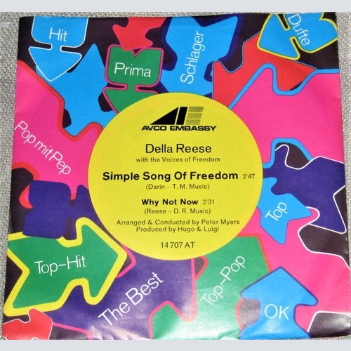 Della Reese With The Voices Of Freedom (2) - Simple Song Of Freedom (7", Sing...
