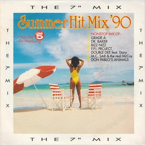 Various - Summer Hit Mix '90 (7", Single, P/Mixed)