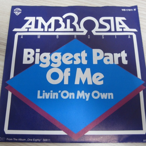 Single /   Ambrosia  ?– Biggest Part Of Me / DE  PRESS /  RAR /