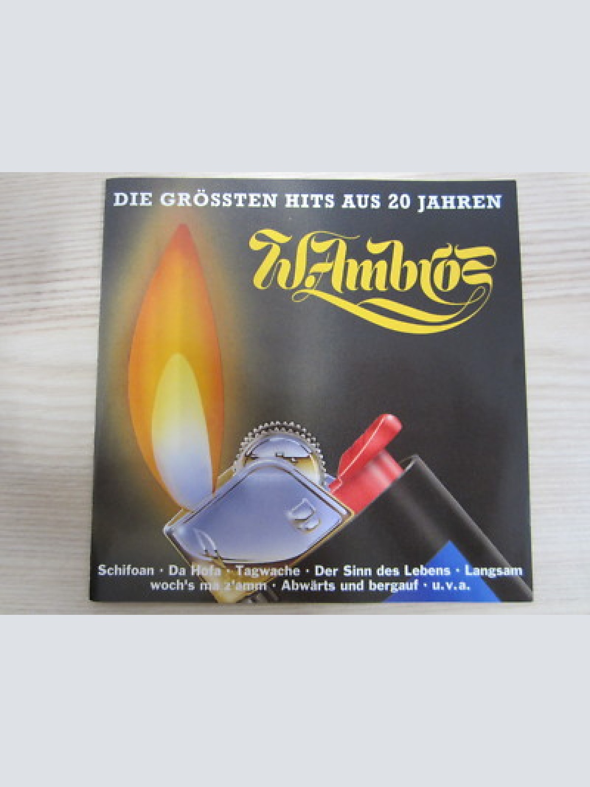 CD /  Wolfgang Ambros ?– Die Grössten Hits Aus 20 Jahren / AUSTRIA / ATOM /