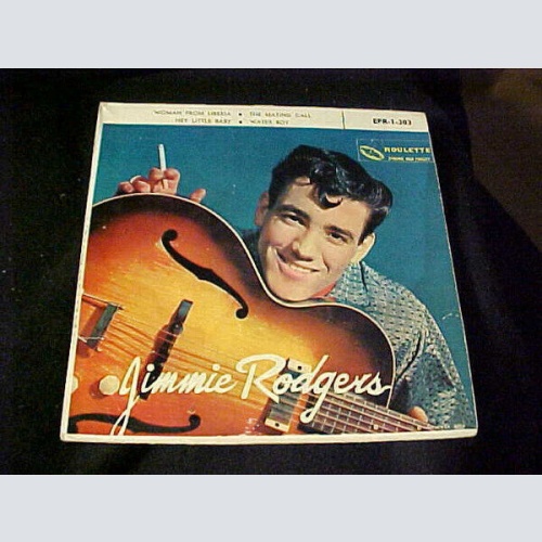 Jimmie Rodgers (2) - Woman From Liberia (7", EP, Promo)