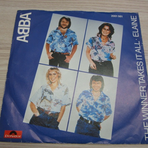 Single /  ABBA ?– The Winner Takes It All   /  AUSTRIA    PRESS / RAR /