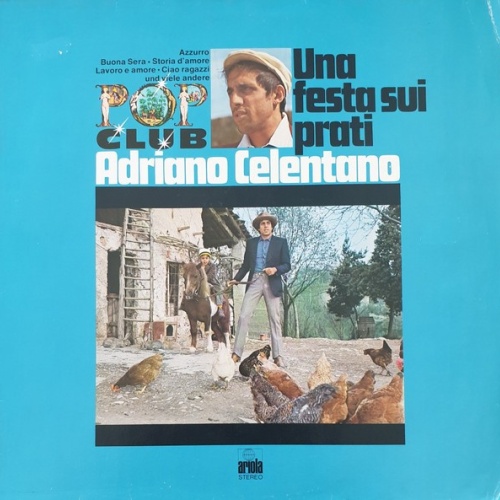 Adriano Celentano - Una Festa Sui Prati (LP, Comp)