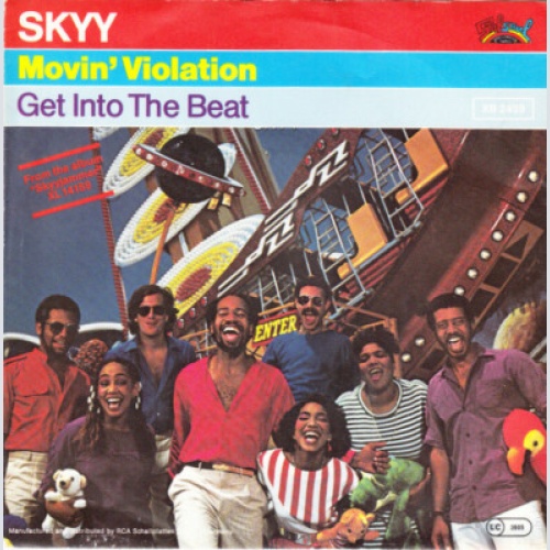 Skyy - Movin' Violation (7", Single)
