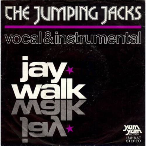 The Jumping Jacks - Jaywalk (Vocal & Instrumental) (7", Single)