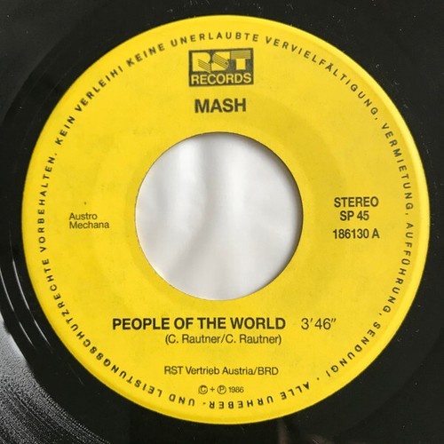 Mash (21) - People Of The World (7", Single)