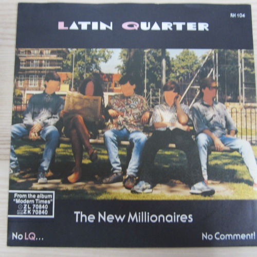 Single /  Latin Quarter ?– The New Millionaires   / 1985  / DE  PRESS /  RAR /