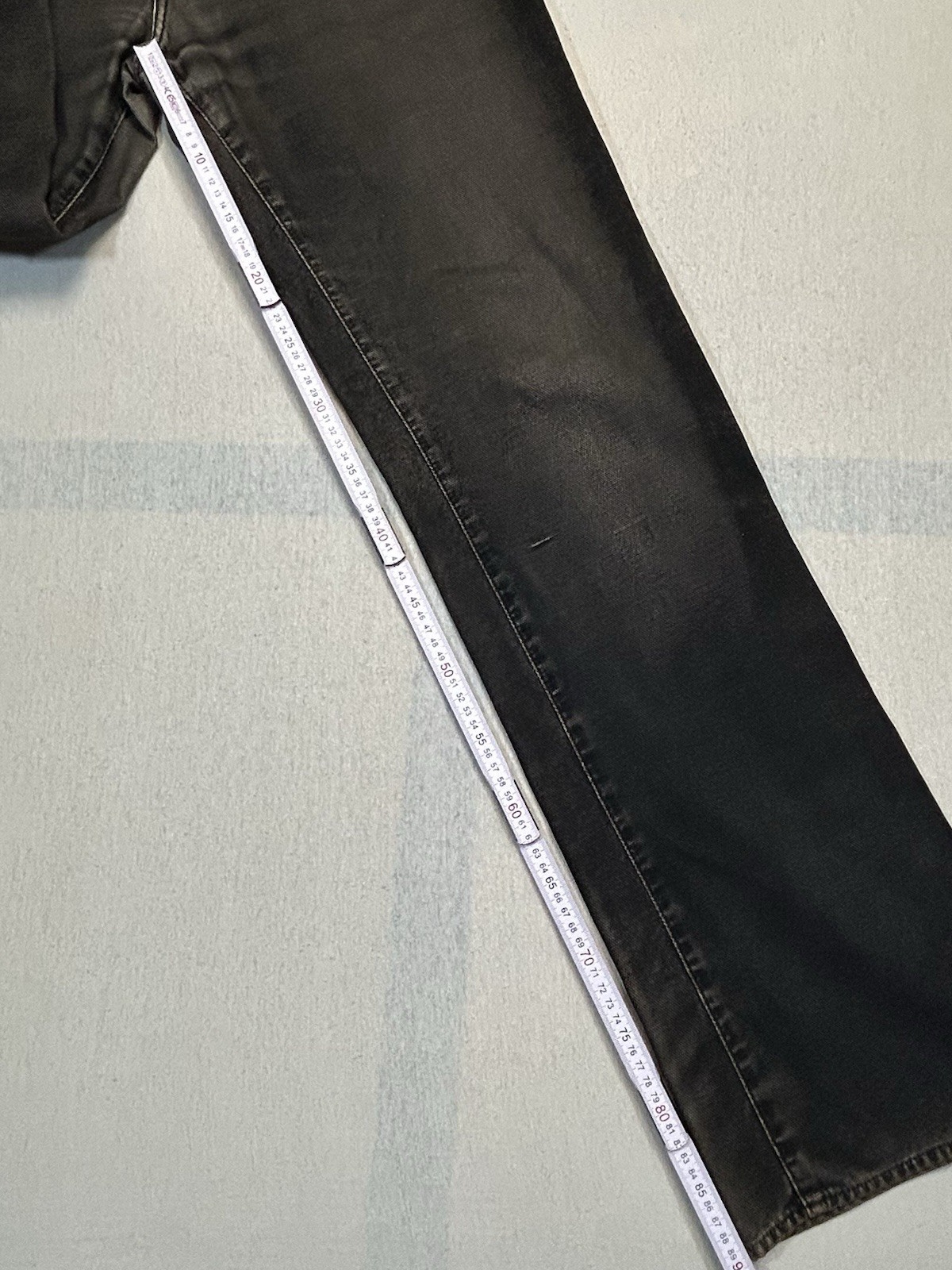 Hugo Boss HB 31 Denim Jeans Schwarz Herren Größe W33 L36 Maße auf den Fotos
