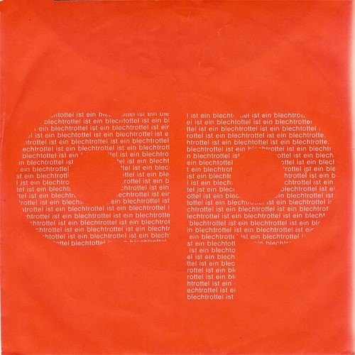 Heli Deinboek - Der Blechtrottel / Output Blues (7", Single)