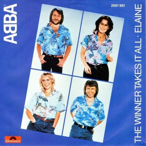 ABBA - The Winner Takes It All / Elaine (7", Single)