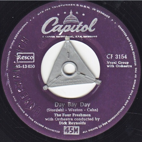 The Four Freshmen - Day By Day / How Can I Tell Her (7", Single)