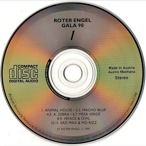 Various - Roter Engel Gala 90 (1) (CD, Album, Ltd)